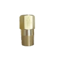Can a brass female check valve be used in a mining industry?