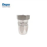Stainless Steel Female JIC 37° Swivel Reusable Hydraulic Hose Fittings