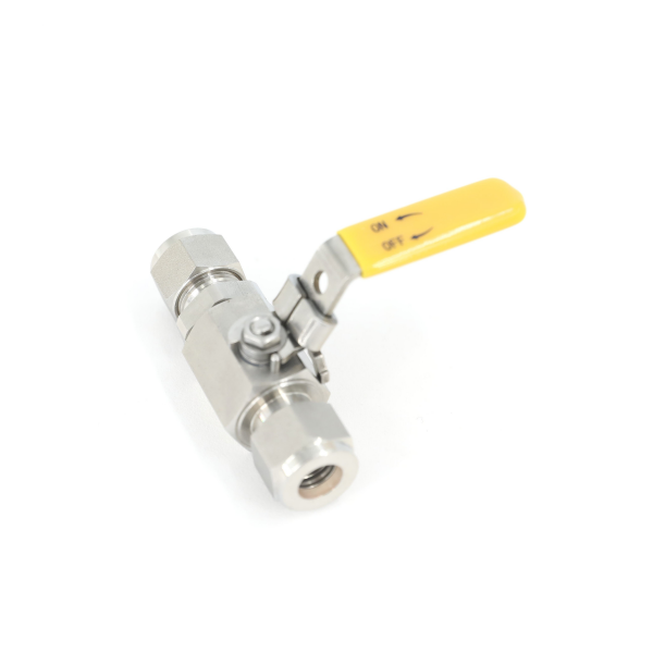 High Pressure Metric Double Ferrule Hex Instrument Ball Valve high quality