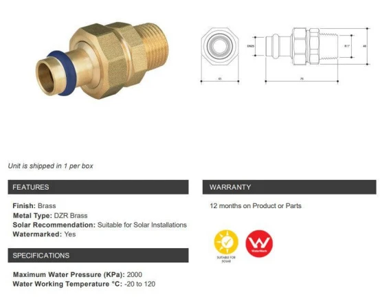 DZR Brass Fittings Selection Guide7826 DZR Brass Fittings Selection Guide7826