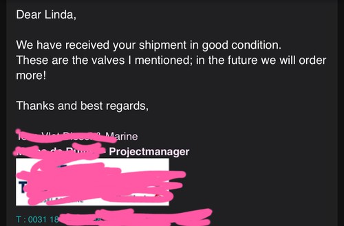 feedback from netherlands customer feedback from netherlands customer