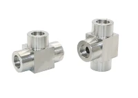 Stainless Steel High Pressure Welding Tee Connectors