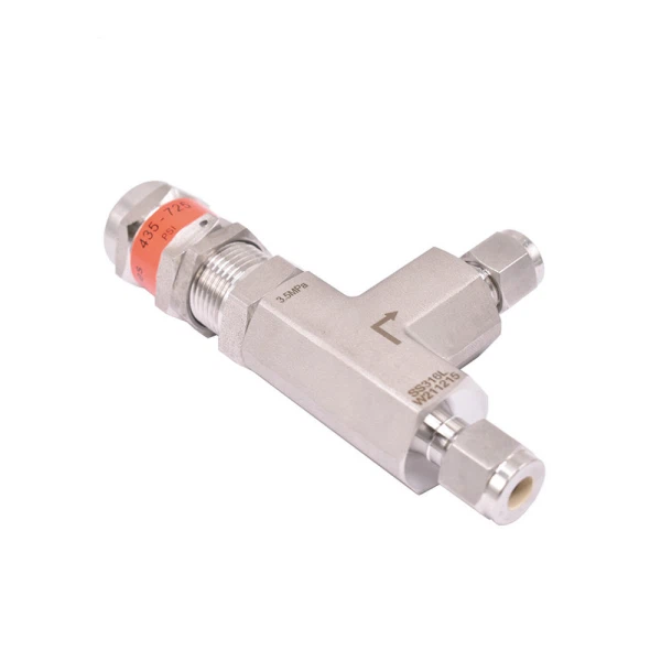 Stainless Steel Ferrule Safety Relief Valves For High-Temperature Water Gas Applications suppliers